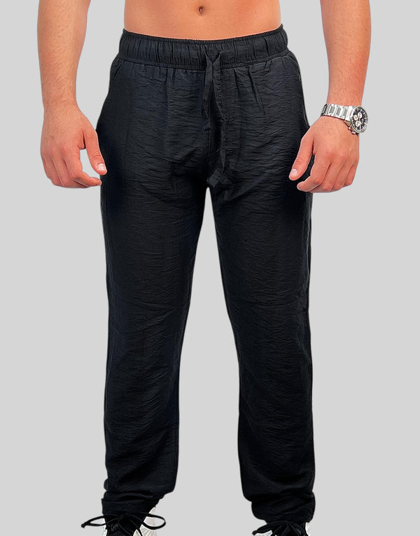 Black Linen Pants