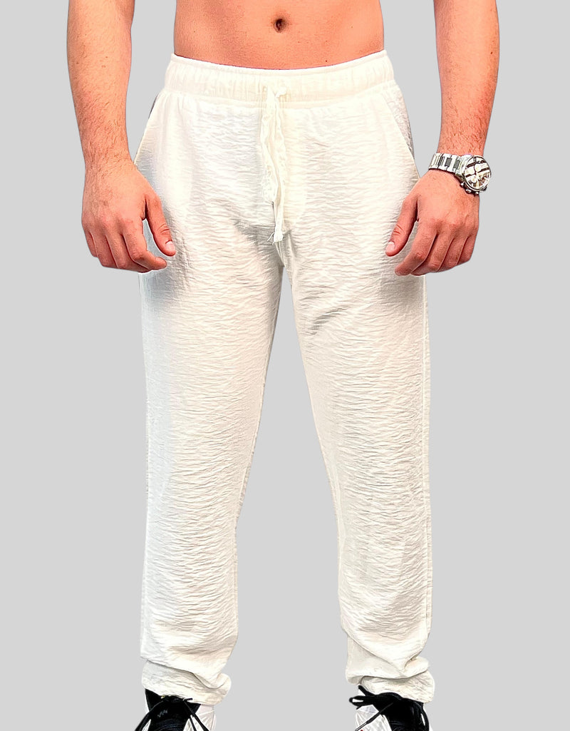 White Linen Pants
