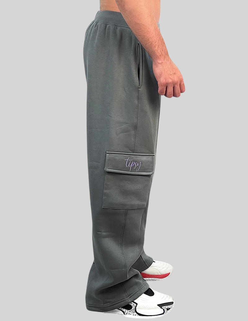 Grey sweatpants