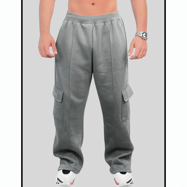 Grey sweatpants